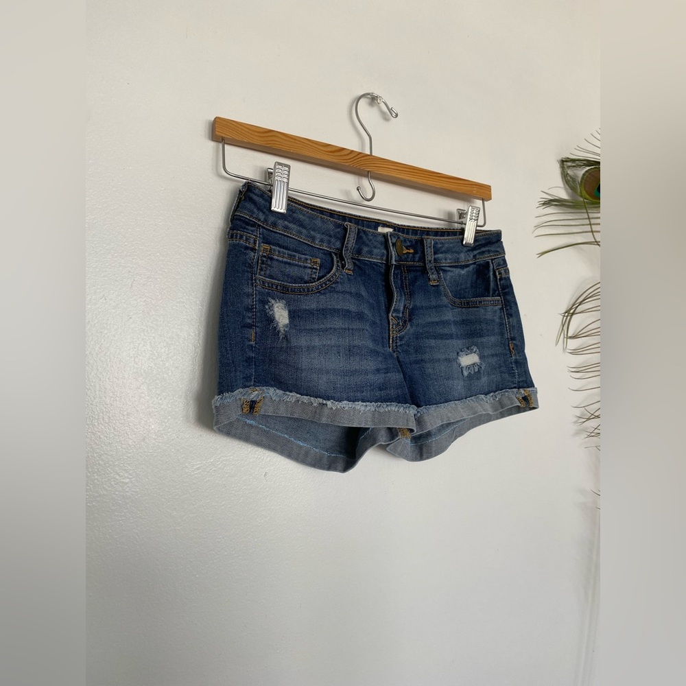 Denim low rise shorts by Sneak Peak, Size S๐ - Picture 4 of 10
